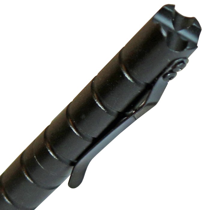 Tactical Pen, ballpoint pen with cap, crown design,